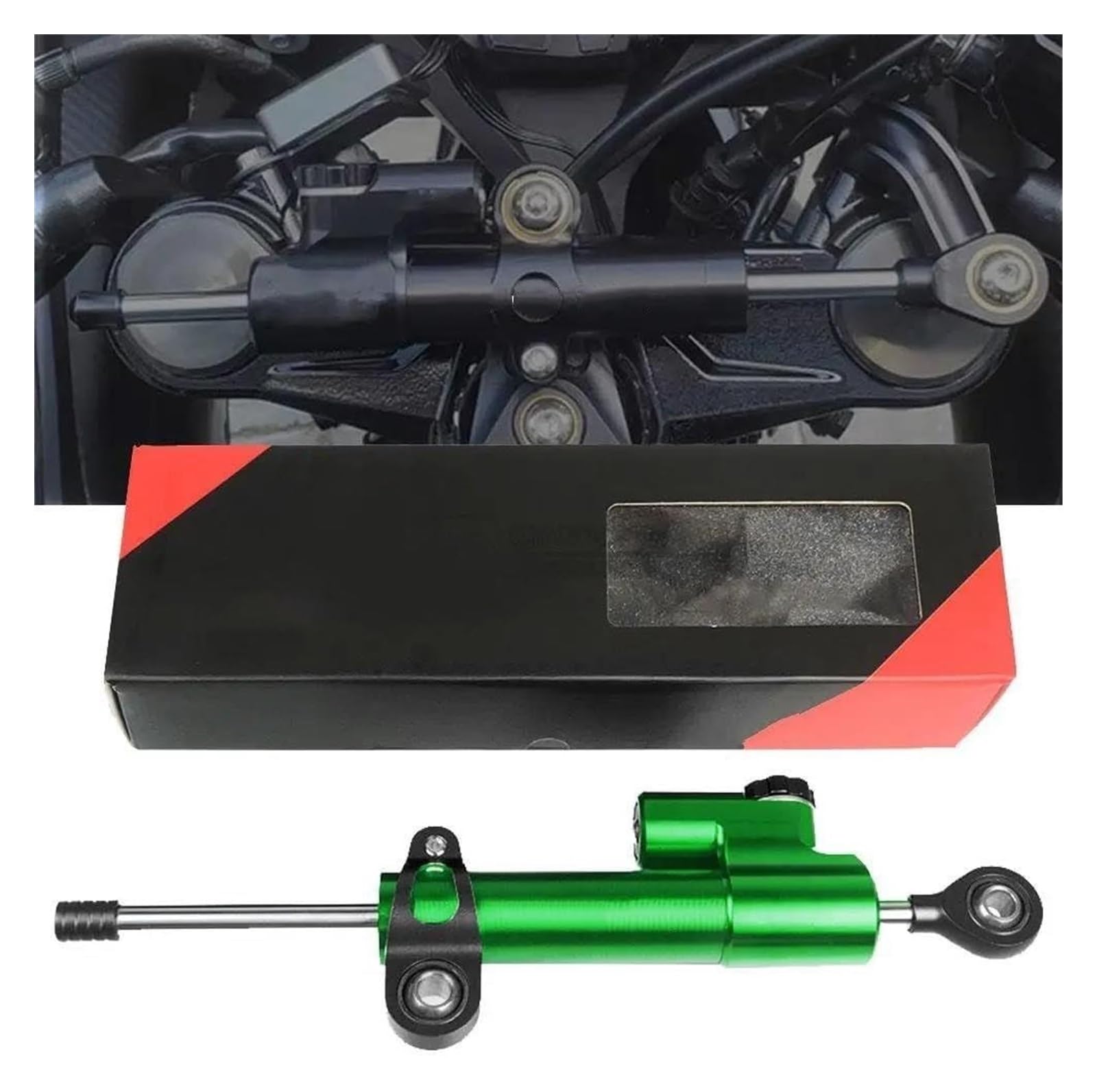 r出品 オートバイステアリングダンパー 用カワサキ ZX7RR ZX7R R ZX-7RR 7RR