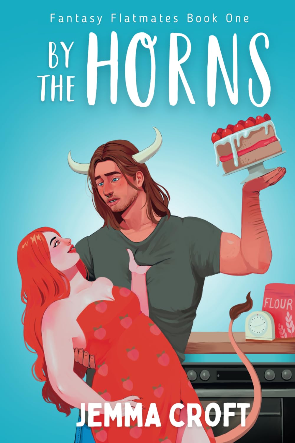 By the Horns: A Fantasy Rom Com (Fantasy Flatmates)