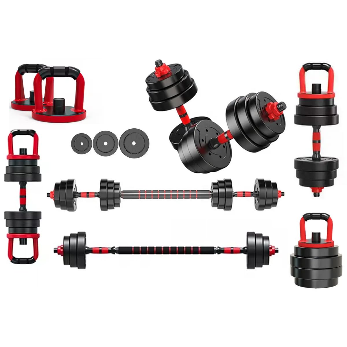 Mancuernas ajustables, 22 libras, 33 libras, 44 libras, 66 libras, 88 libras, 22.0 lbs/33.1 lbs/44.1 lbs/66.1 lbs/88.2 lbs, soport