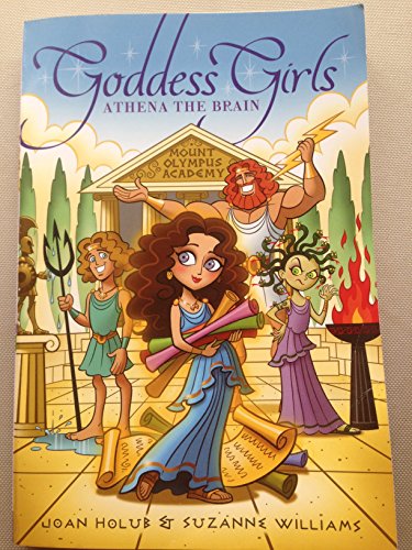 Athena The Brain (Goddess Girls) 1481450328 Book Cover