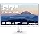 JapanNext Monitor Blanco 27" IPS 4K UHD (3840x2160) HDR | Carga a través de USB-C(65W) Altura e inclinación Ajustable(HSP) Al