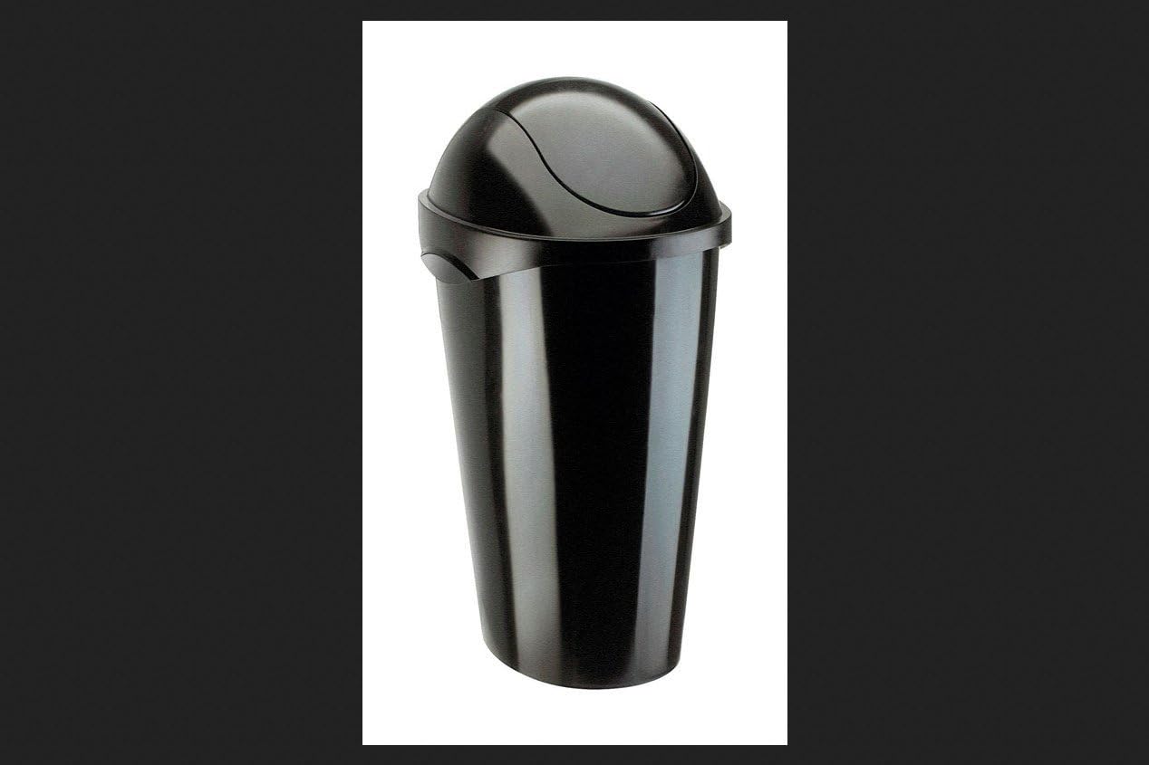 Umbra 12 gal. Black SwingTop Wastebasket Home & Kitchen