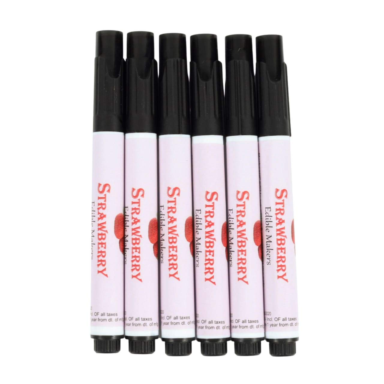 Strawberry Bake Bake Shop Food Decorating Edible Pens or Edible Markers Pack of 6 (Black) (B08RB2N4F6) Amazon Price History, Amazon Price Tracker