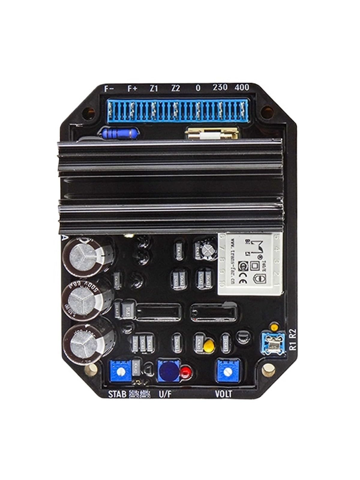 Regulador de voltaje KF306A, generador sin escobillas, regulador automático, estabilizador tres ondas