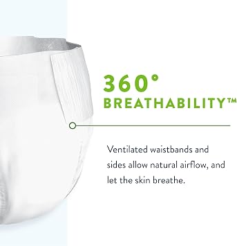 Prevail Per-Fit 360 Adult Incontinence Brief 1 Heavy Absorbency Breathable, PFNG-012/2, 57, 80 Ct