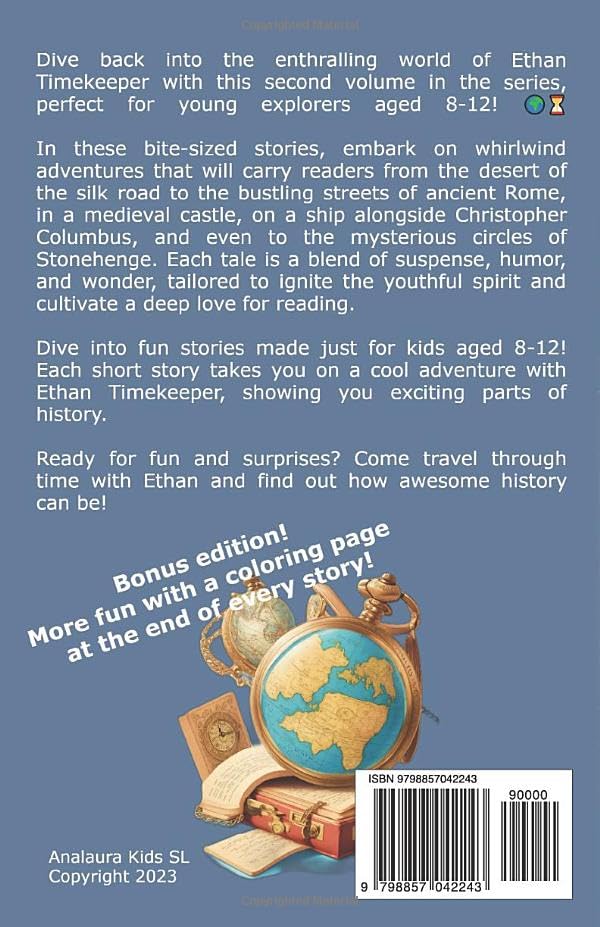 Miniatura 2 de Ethan Timekeeper Voyages Beyond the Clock Volume 2 5 new time-travelling adventures (The Adventures of Ethan Timekeeper)