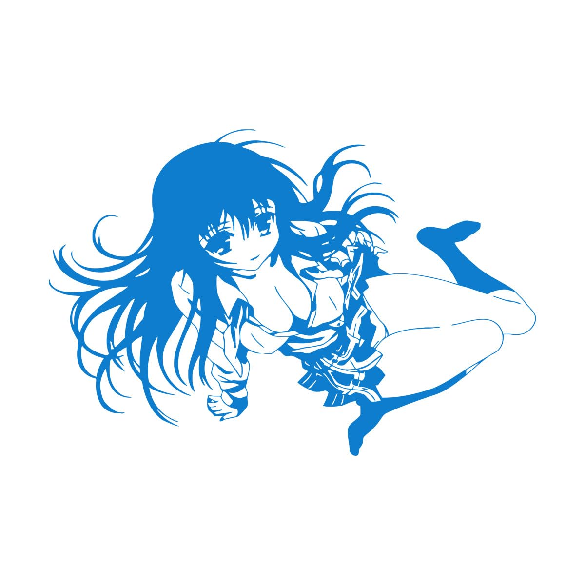 Anime Fashion Wall Decal Manga Vinyl Decals Teen Room Decor for Boys Removable Home Decorations Bedroom Wallpaper Large - 76x114cm โ image 1
