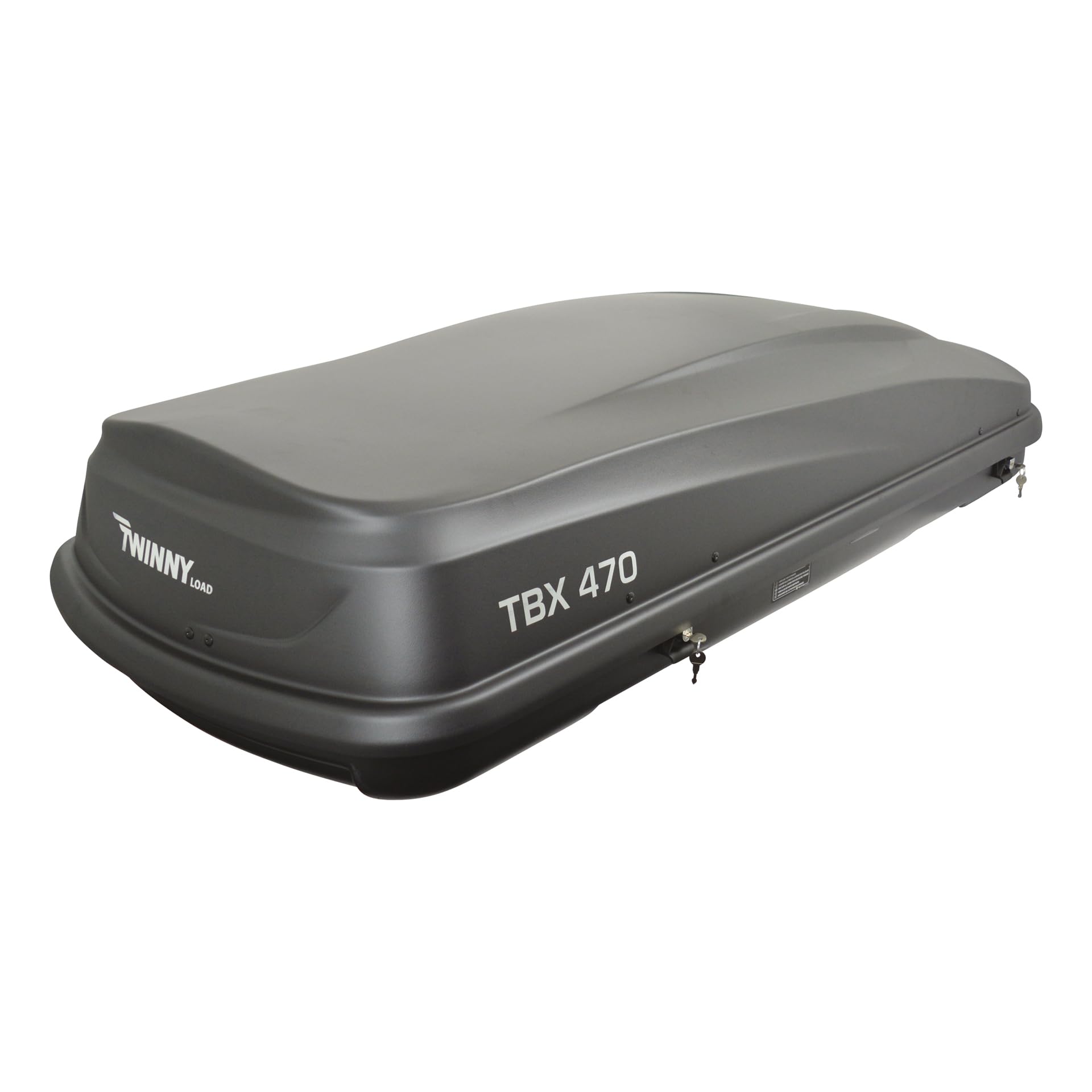 Twinny Load Cofre de Techo TBX 470 Litro Antracita Mate 189x78x38cm