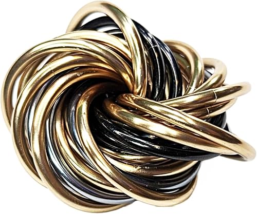 Möbii - Pelota antiestrés (multicolor) silencioso Mobius TDAH, ansiedad, estimulante y alivio del estrés, herramienta para el hogar, viajes, oficina