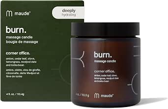 Maude Burn Corner Office (No. 1) Massage Oil Candle, 4 oz