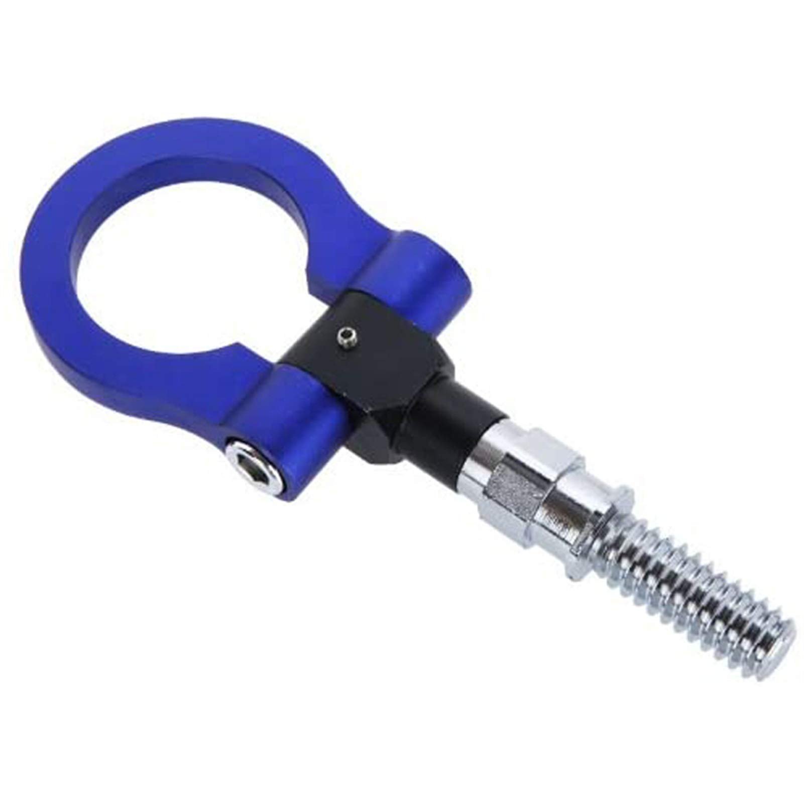 hak holowniczy, Narzędzia holownicze Haki do przyczep samochodowych Tył i przód(1Pcs Blue)