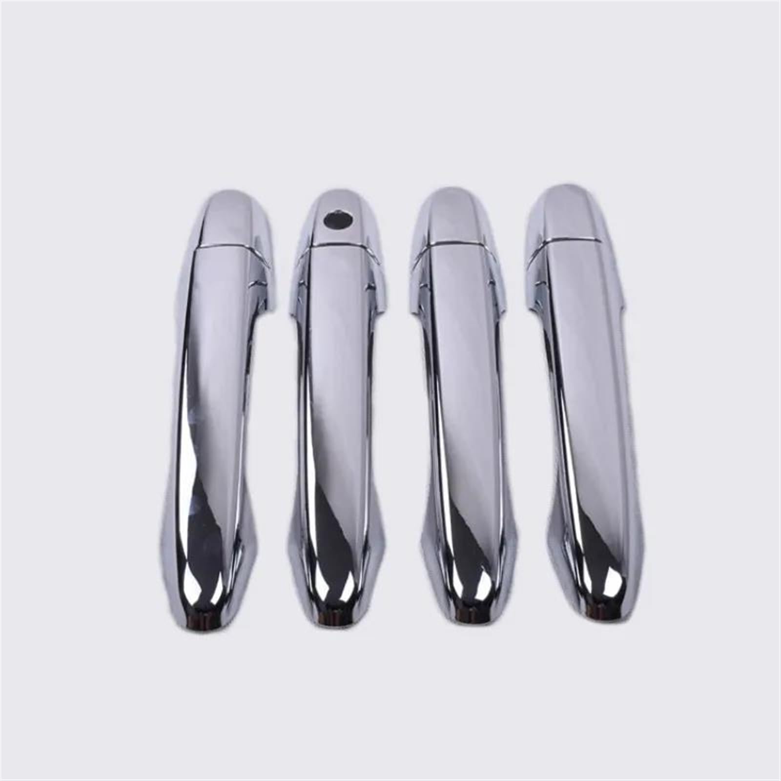 CSSPDM Decor Auto Door Knob Protector Handle Frame Cover Garnish Trim Car Accessories for Civic 2012-2016(Silver A)