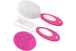 Baby Hair Brush and Comb Set: Essential for Cradle Cap and Gentle Hair Care