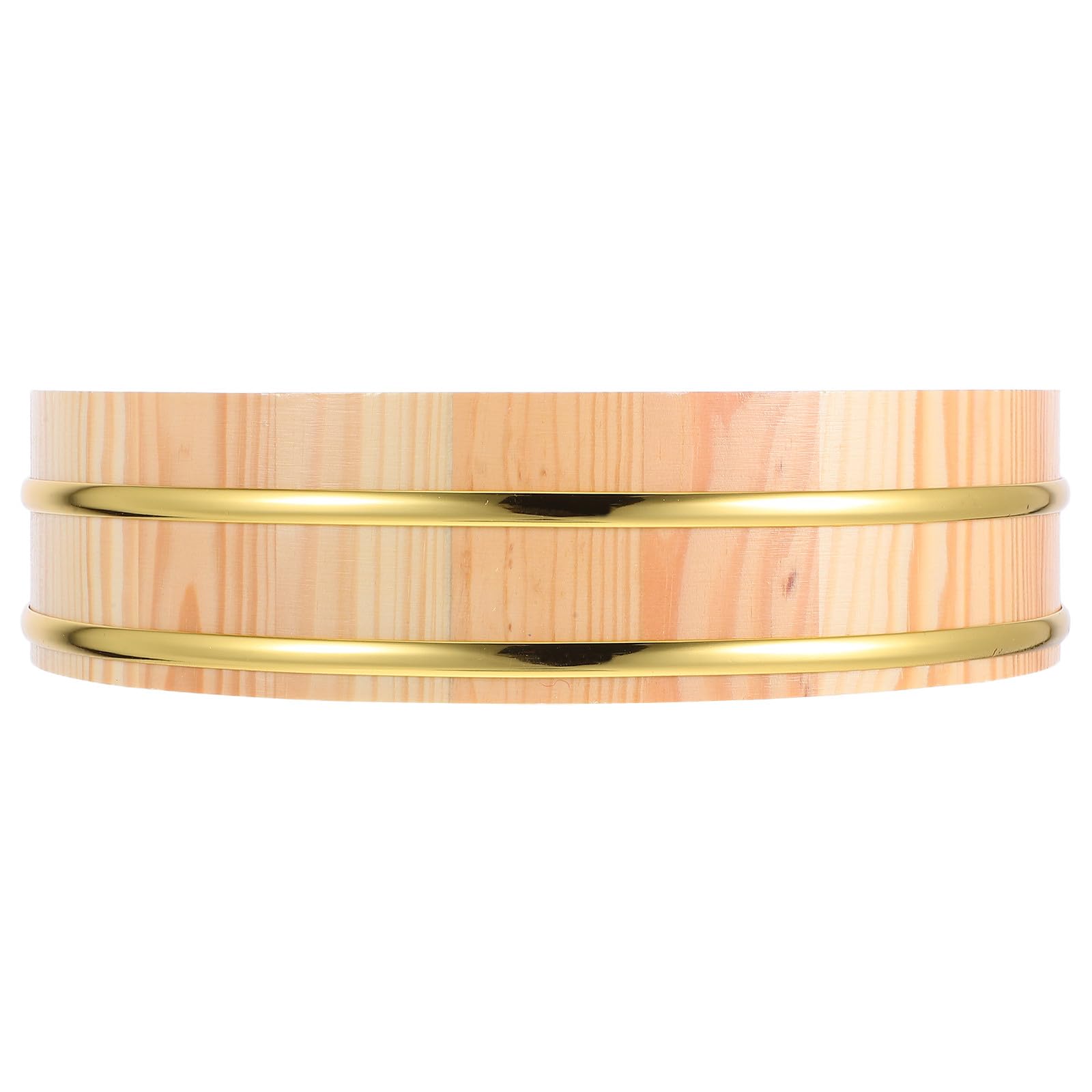 Bol hangiri traditionnel pour mélanger le riz à sushi grand bac en bois de 26 cm