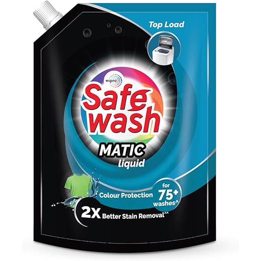 Safewash Premium 2L Liquid Detergent - Colour Protect & Stai