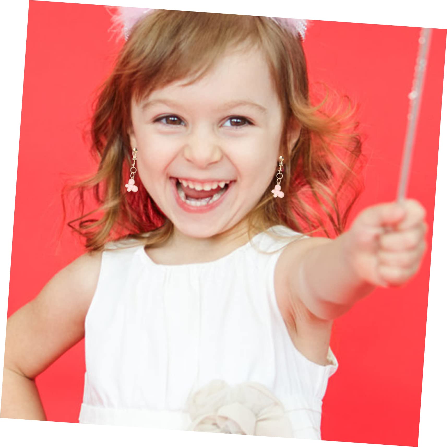 GALPADA Ear Clip Set for Boys and Girls Adorable Ear Studs Fashionable Jewelry Supplies 1 Set