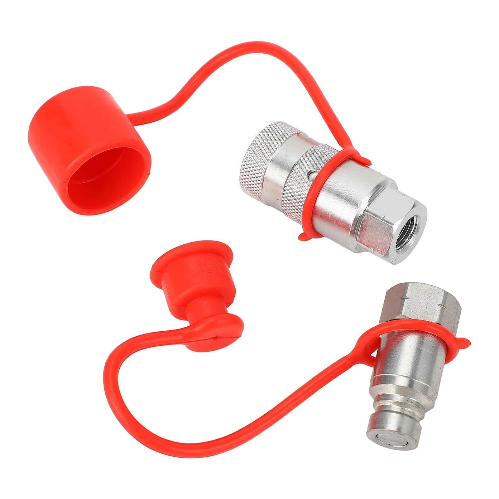 Raccords de connexion rapides 1/4 NPT anti fuite avec couvercle