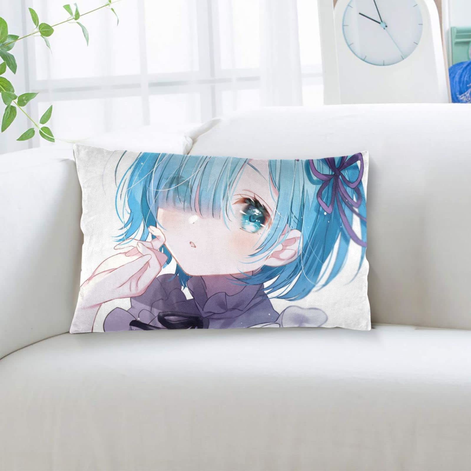 Amazon｜Re:ゼロから始める異世界生活 枕カバー 両面多種類ファスナー