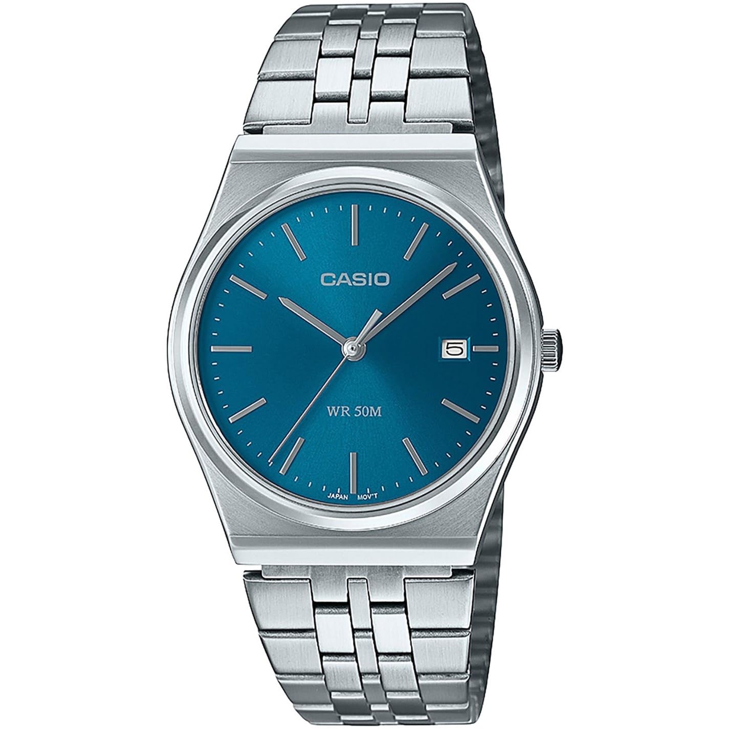 Casio Collection MTP-B145D-2A2VEF Blue Dial Stainless Steel Watch