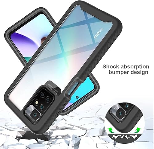 Miniatura 5 de Funda para Xiaomi Redmi 10 2022, funda protectora anticaída y absorción de golpes para Xiaomi Redmi 10 2021 21061119AG 21061119DG 21061119AL