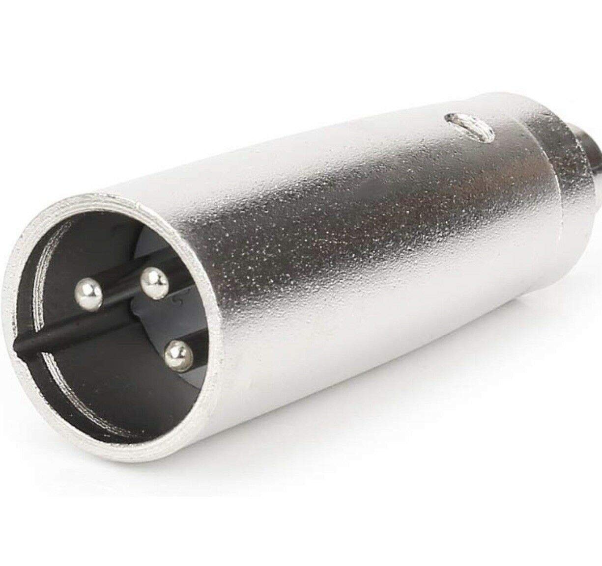 3-pinowy XLR męski na RCA żeński kabel audio kabel mikrofon mikrofon DJ PA adapter złącza (10 sztuk)