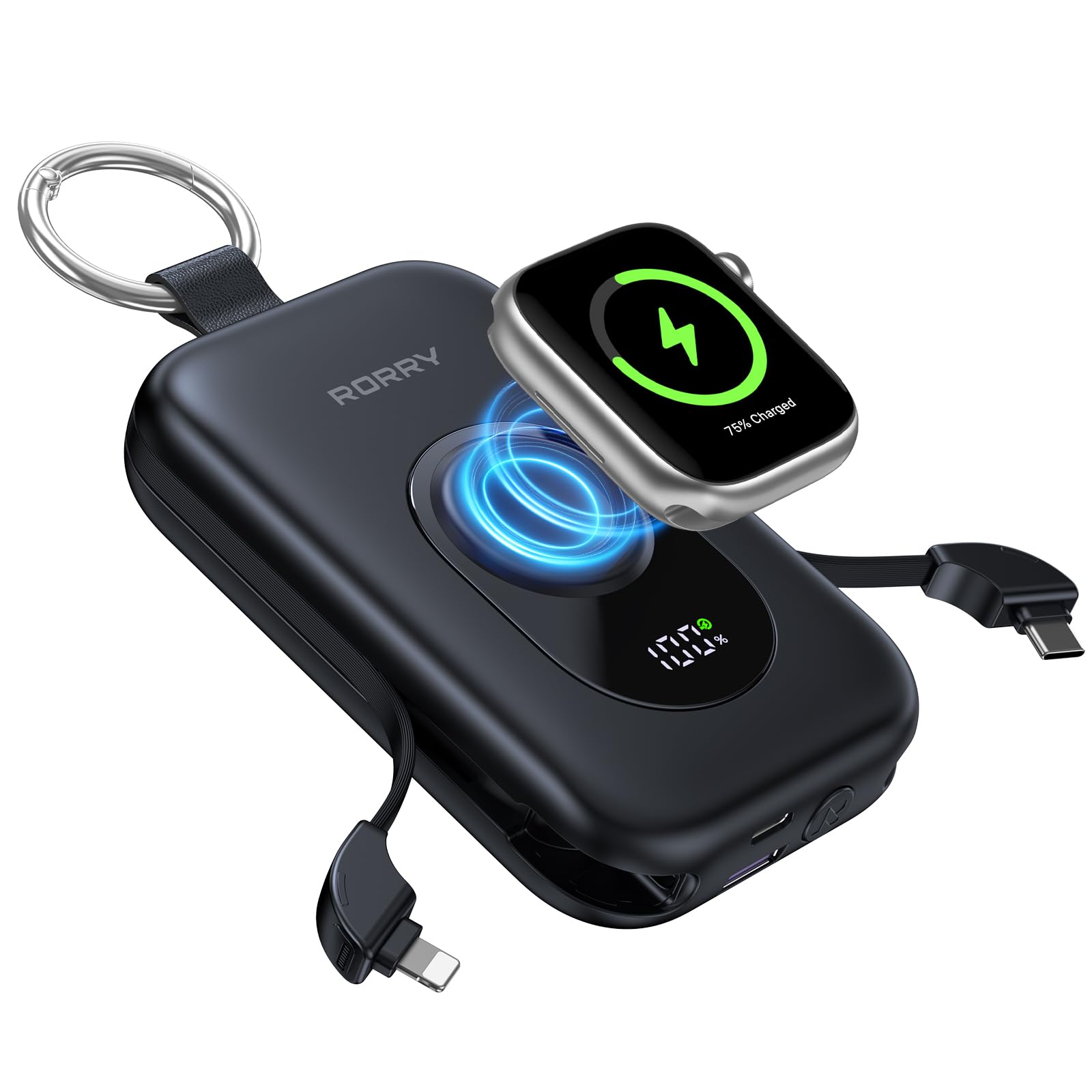 Amazon | RORRY【強化版 急速充電】モバイルバッテリー 大容量