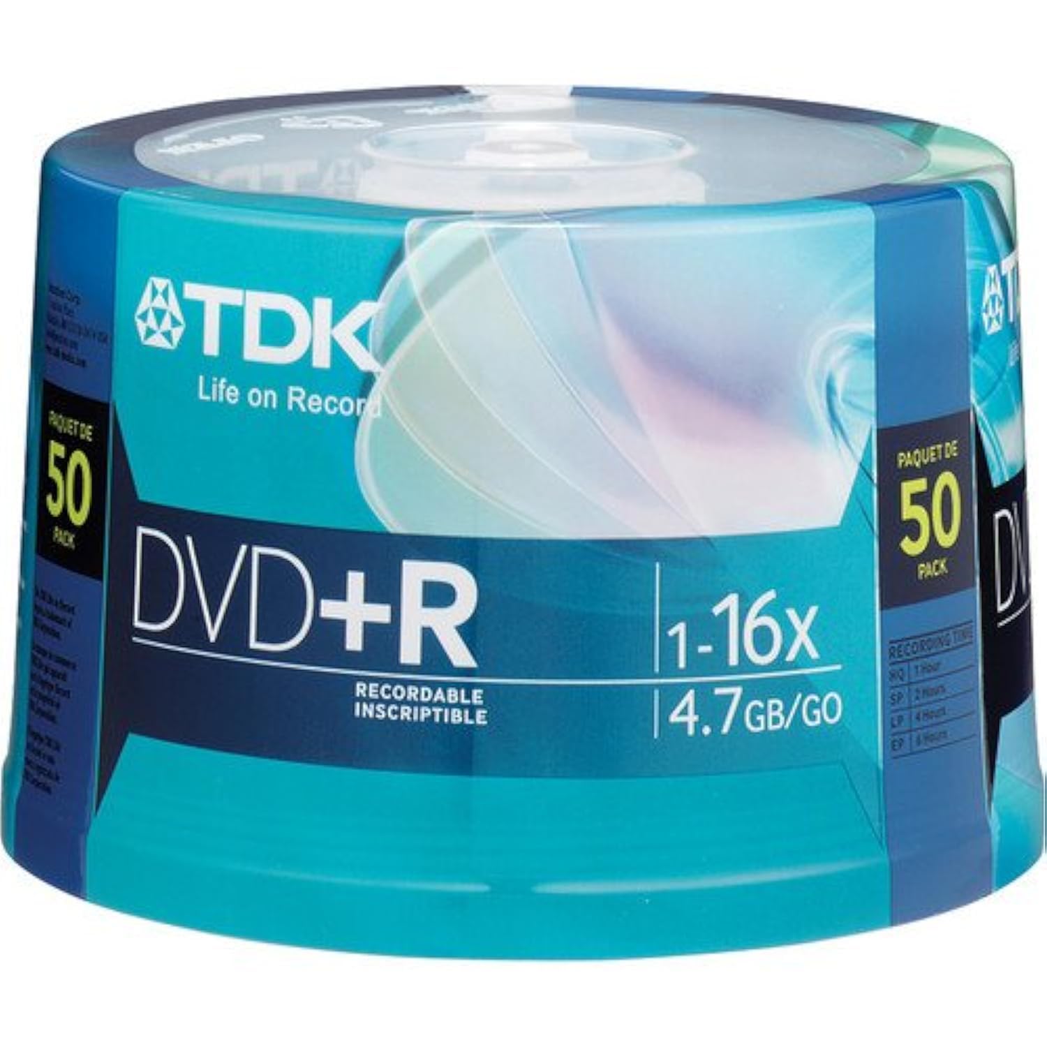 Amazon.com: TDK 16X DVD+R 50 Pack Spindle, model # DVD+