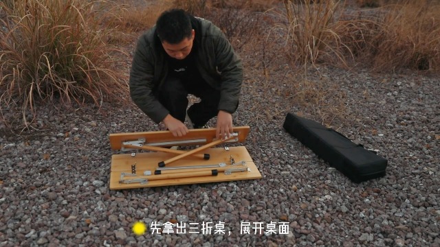 Amazon.co.jp: Mountainhiker 折りたたみ式竹テーブル キャンプ