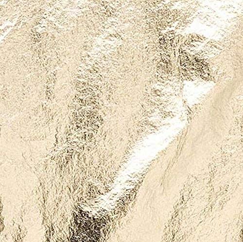 25 Sheets of 5.5''x5.5'' Imitation Gold Leaf Sheets for Metallic Leafing