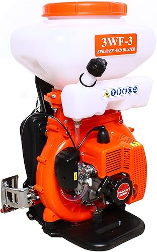 KinHall Pulverizador Mochila Spray Máquina Secador de Pelo Agrícola, Soplador de Jardín con Bomba de Refuerzo Diseño Extraíble Atomizador Agrícola