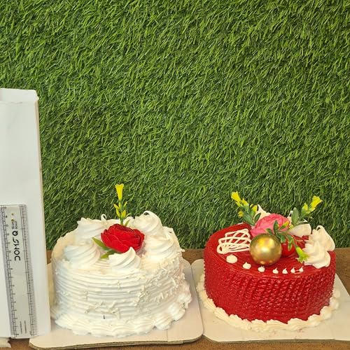 Image of Artificial Dummy Cake for Decoration | Non-Edible Foam Cake | | Realistic Dummy Cake | Reusable | Non-edible | Party & Bakery Display