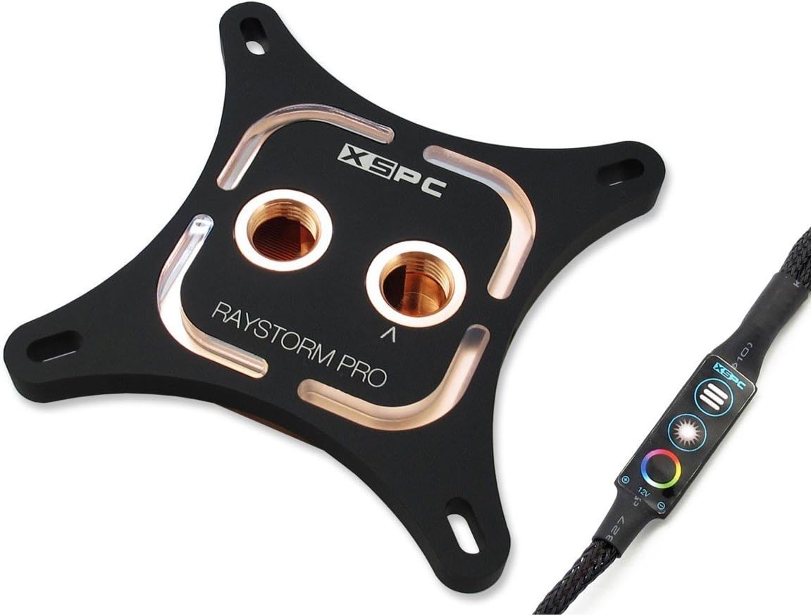 XSPC RayStorm RGB Pro Intel CPU Water Block Black