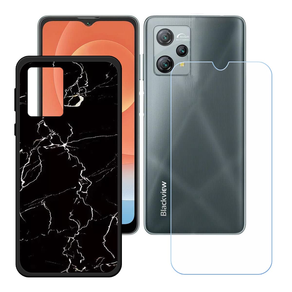 3x Pellicola Protettiva Vetro per Blackview A53 (2023