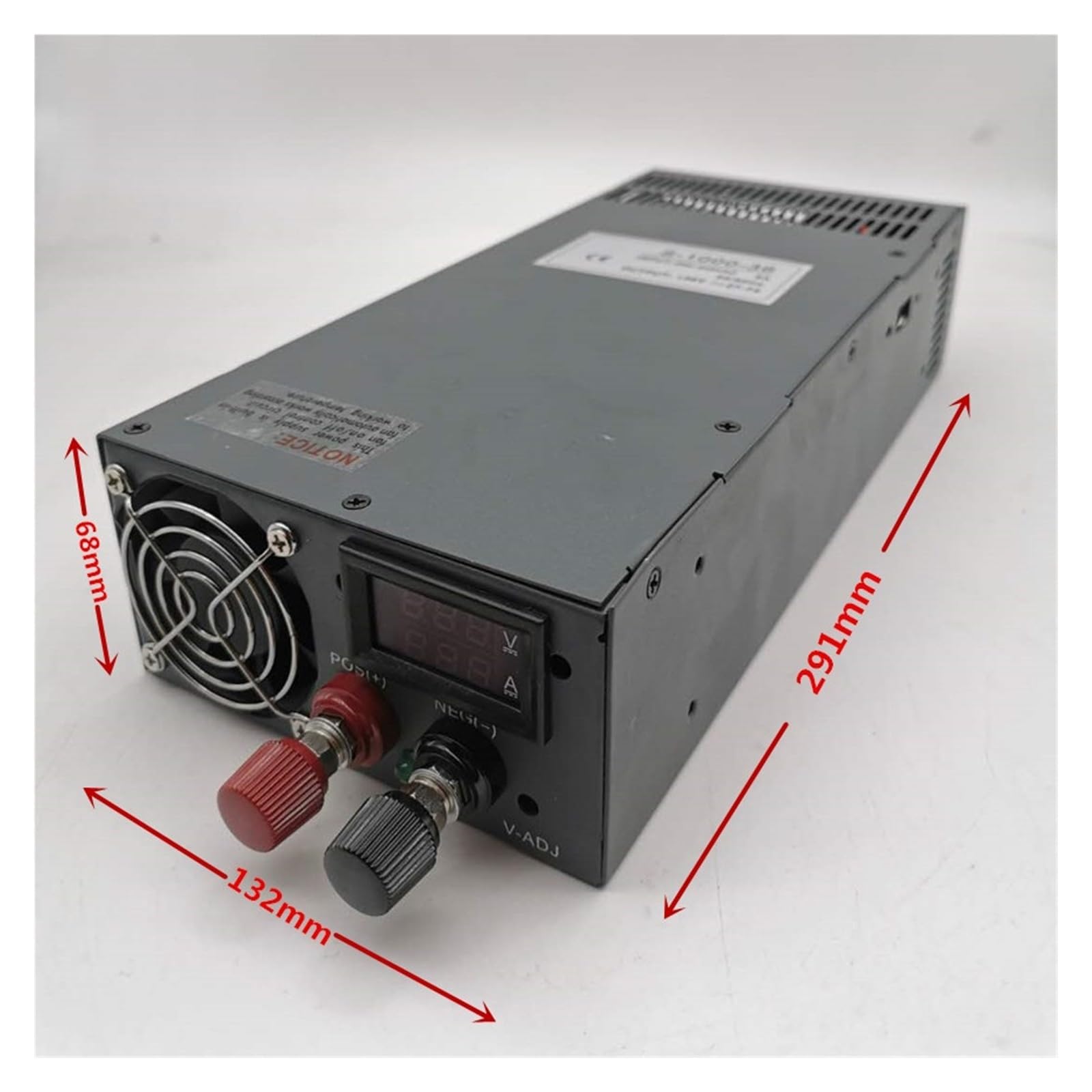 1000 W 1200 W 1500 W Cyfrowy wyświetlacz Zasilacz impulsowy 0-12 V 15 V 24 V 36 V 48 V 60 V 72 V 80 V 90 V 100 V AC DC Regulowany transformator konwertera Wszechstronny i wydajny(0-80V,1200W)