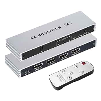 HDMI　切替リモコン Amazon | UGREEN HDMI切替器 HDMIセレクター 3入力1出力