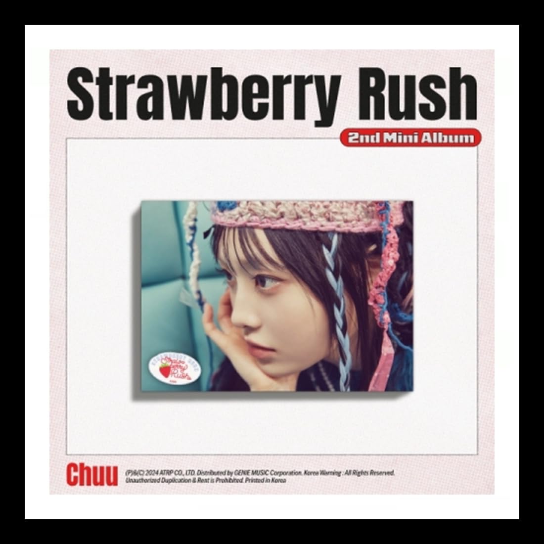 Amazon.com: CHUU STRAWBERRY RUSH 2nd Mini Album (STAYG Ver.) K-POP