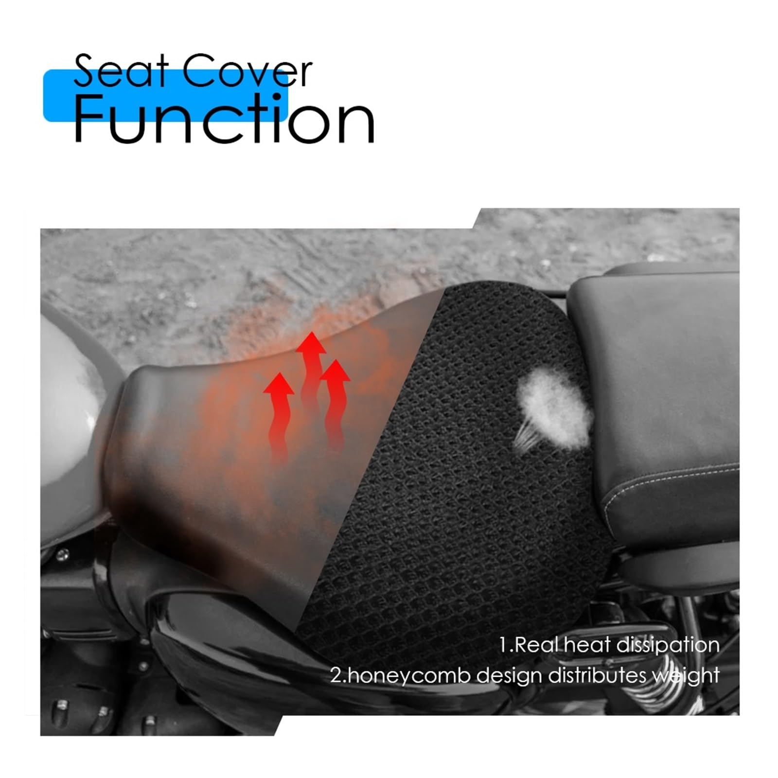 Motocicletta‌ copri Sella Coprisella Accessori Coprisedile Per Moto Per Meteor 350 Meteor350 2020-2023 Cuscino Protettivo Per Coperture