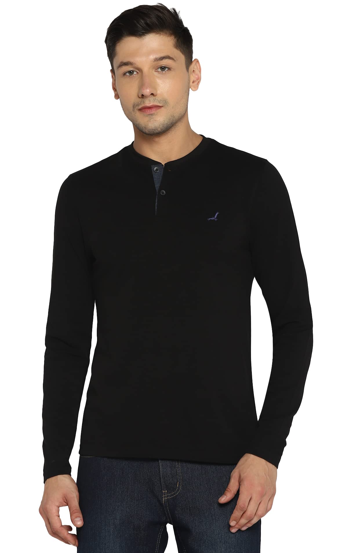 american crew Henley Full Sleeves T-Shirt for Men-picture-42