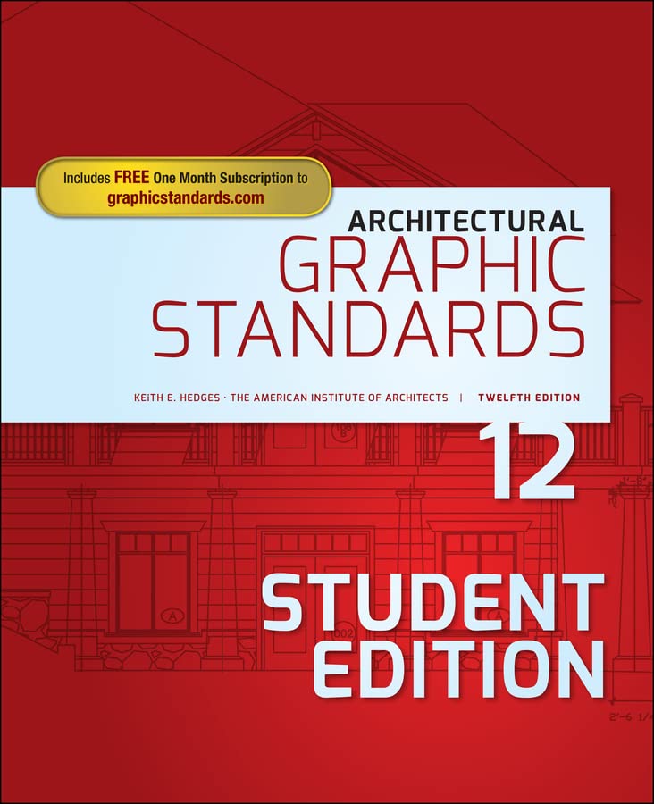 Ebook Architectural Graphic Standards [Student Edition] 12 Edition