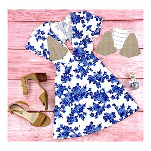 Braza Reveal Disposable Adhesive Bra, 5 Pair,Beige,One Size #TOP5