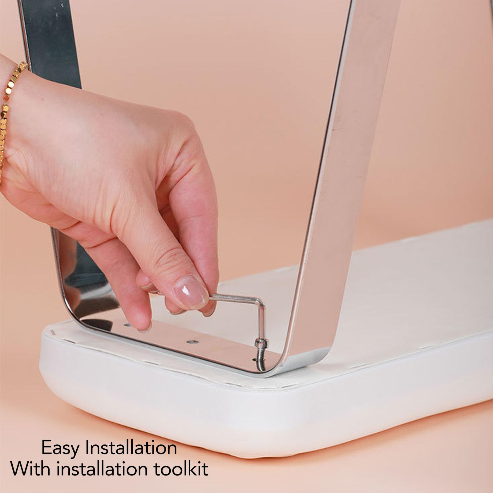 Sonew Fußbadewagen, Beweglicher Pediküre-Fußstützenwagen mit Premium-Memory-Schaum-Kissen, Großem Tablett und Glatten Rädern, für Schönheitssalon, Nagelstudio und Badezimmer zu Hause