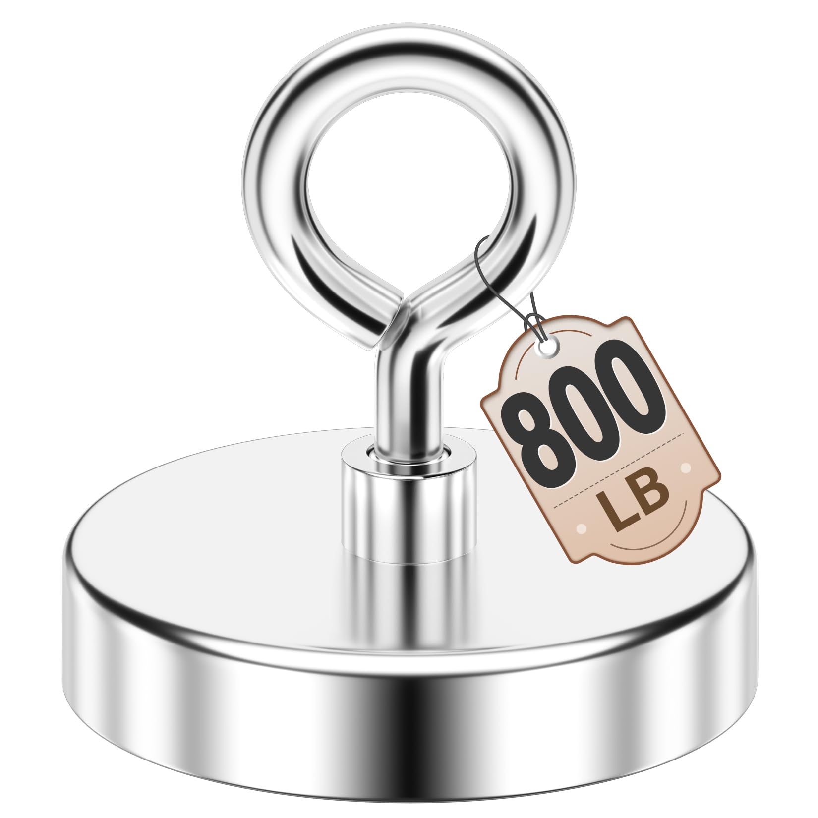 FINDMAG 200 LBS Fishing Magnet - Powerful Metal Retrieval -17