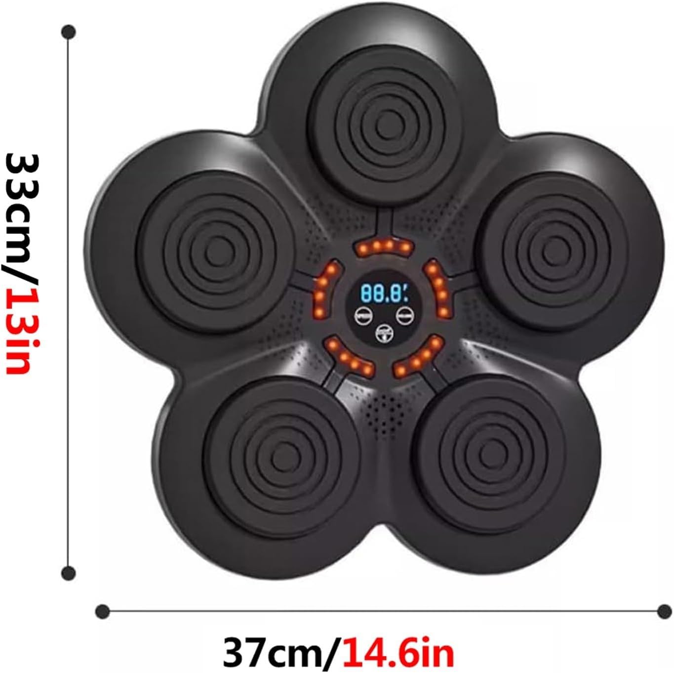 Domowa Maszyna Bokserska Z Muzyką, Inteligentna Maszyna Bokserska Bluetooth Do MontażU Na śCianie, Cel Bokserski, Dla Dzieci DorosłYch Do Treningu W Domu (B)