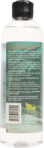 Miniatura 5 de SILCA Pelacadenas profesional para bicicleta limpieza profunda en 10 minutos, aplicación simple, goteo y enjuaga con agua. Tecnología de limpieza de