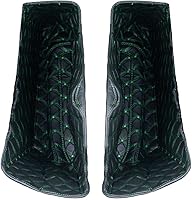 Vista 11 de Moto Onfire Saddlebags Liners - Kit de alfombras para alforjas duras Harley Touring 2014+, color azul, 4.5 bolsas estiradas