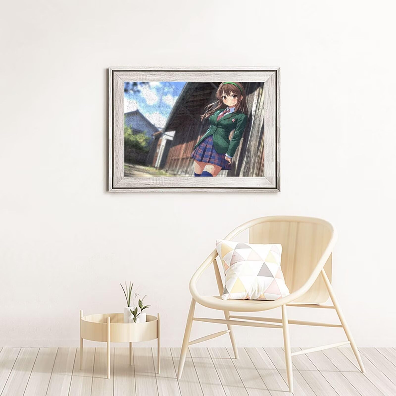 Puzzle z kreskówek 5000 sztuk kobiety puzzle dla dorosłych początkujących z pudełkiem prezentowym, interaktywne puzzle dla rodziny wymagające wyzwania, stres Relief Wall Decor Art prezent dla mężczyzn