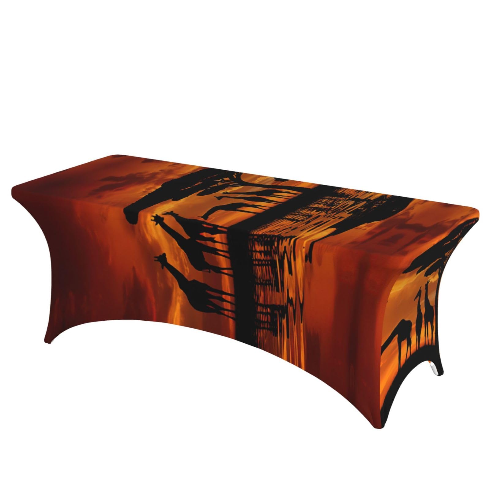 Nappe extensible élasthanne 1,8 m lavable sans repassage pour buffet de fête