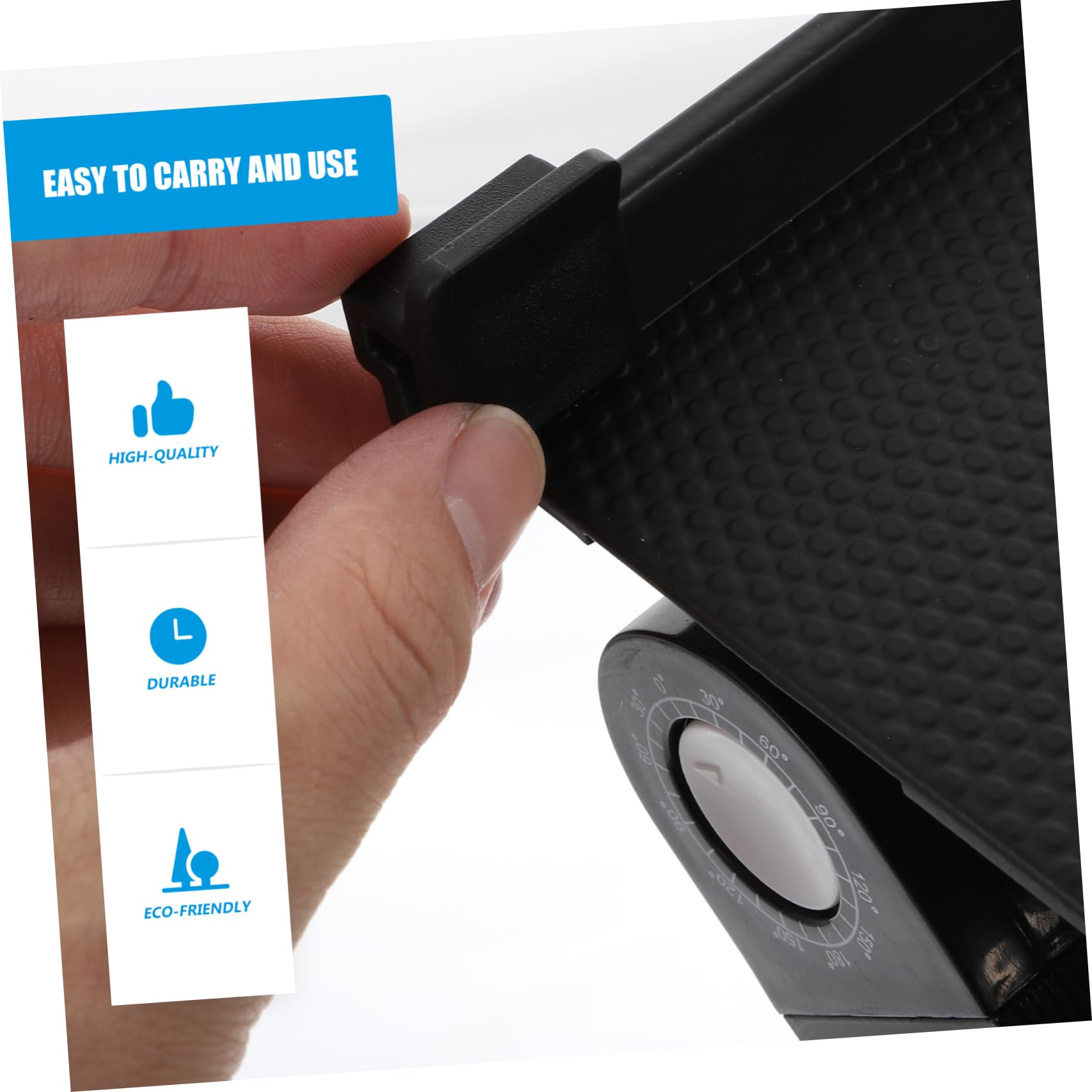 POPETPOP Supporto Regolabile per Laptop T8 in Lega di Alluminio Nero | Festa Estiva, Pieghevole e Rialzabile, per Scrittura e Lettura, Design Ergonomico Dissipazione