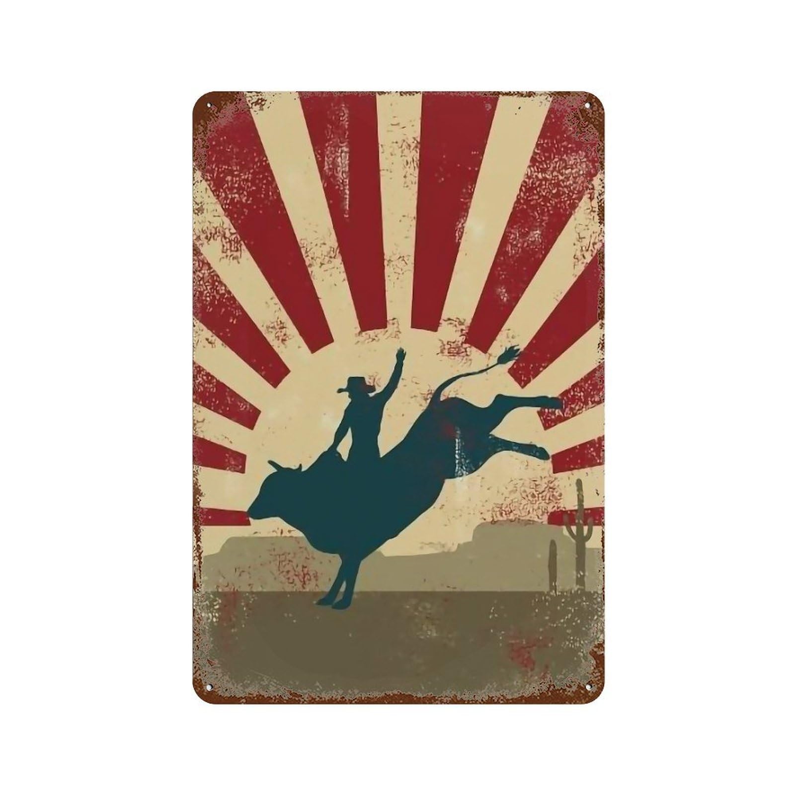 YHGERTKU Retro Man Wall Art Retro Iron Vintage Metal Tin Sign Poster Modern Decor for Living Rooms Gift 30x20cm
