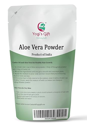 Miniatura 5 de Paquete múltiple Polvo de cúrcuma blanca + paquete de polvo de aloe vera 8 onzas cada uno